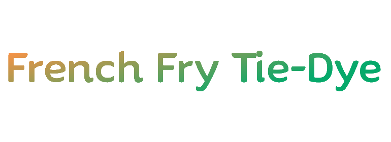 French Fry Tie-Dye
